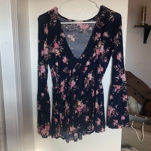 Altar’d State Floral Top